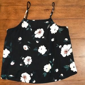 Kendall & Kylie floral tank